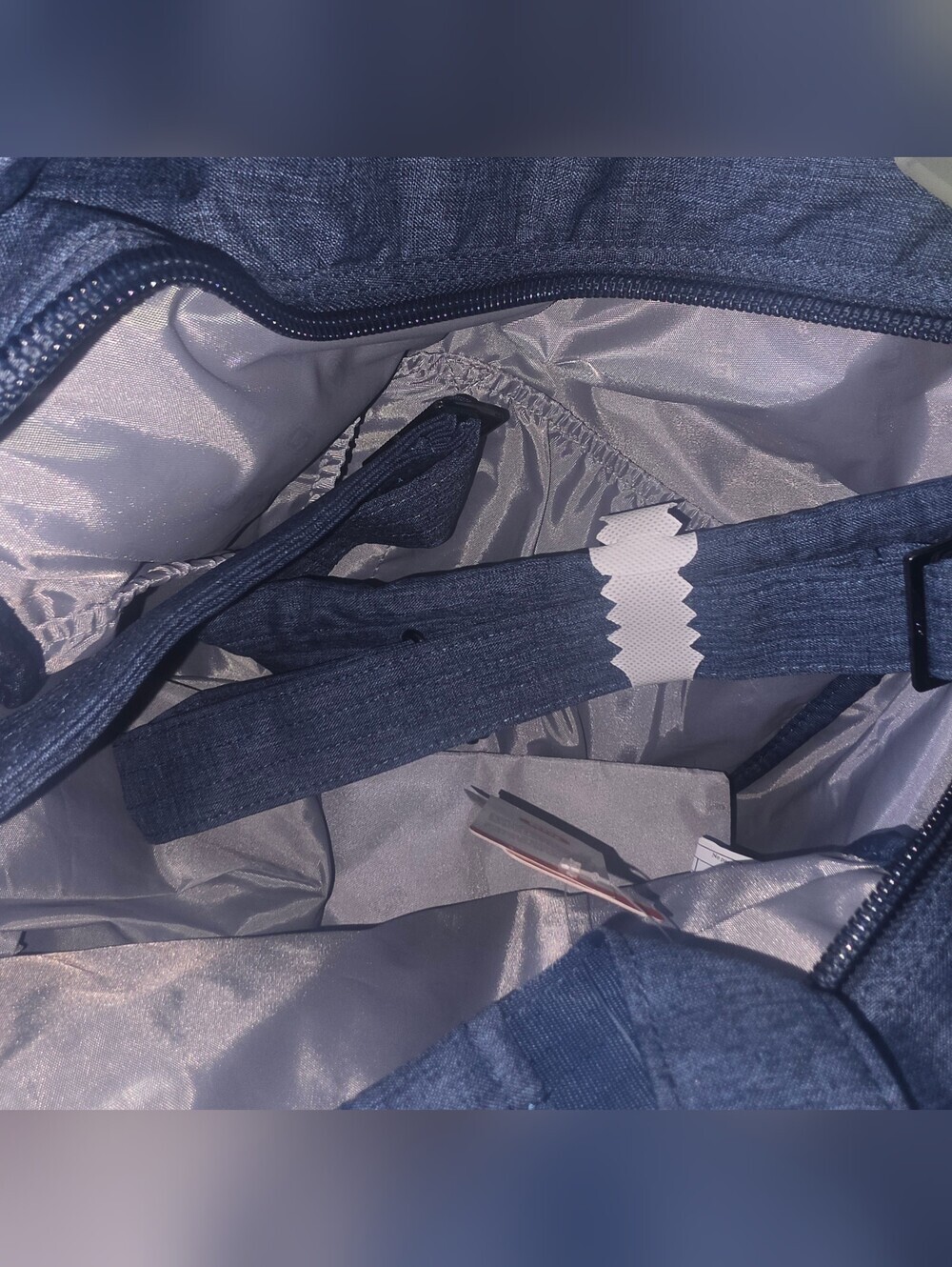 Lug Boxer Overnight/Weekender Bag (Heather Navy) - Picture 6 of 6